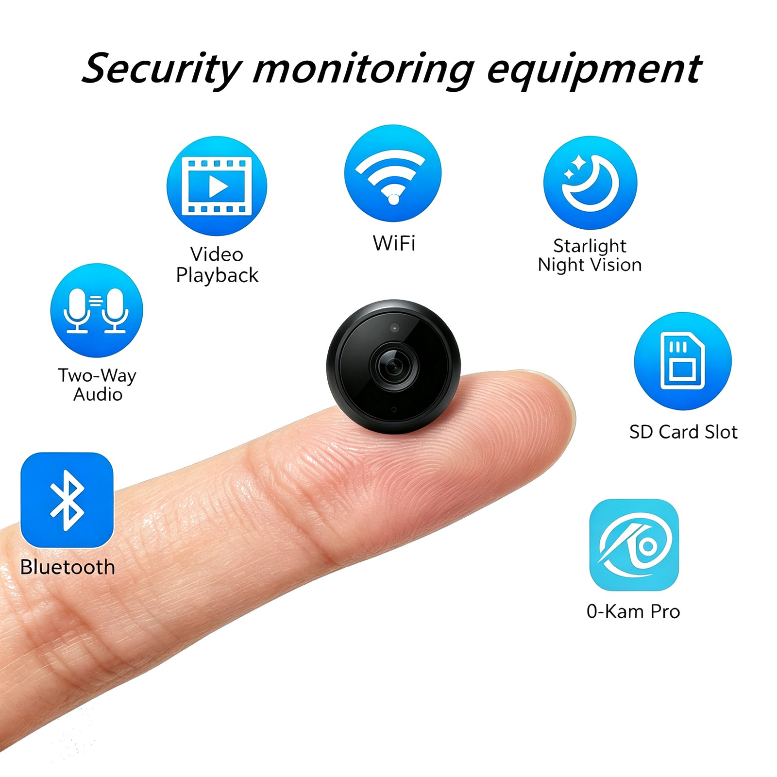 Home Security Kit With Camera - BU4 완벽한 가정용 실내 보안 감시