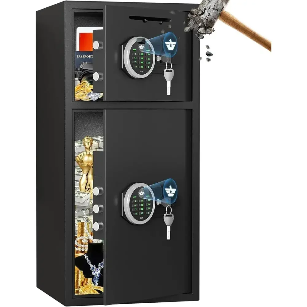 Home Security Features - 6.5 큐빅피트 방수 보안 금고, LED