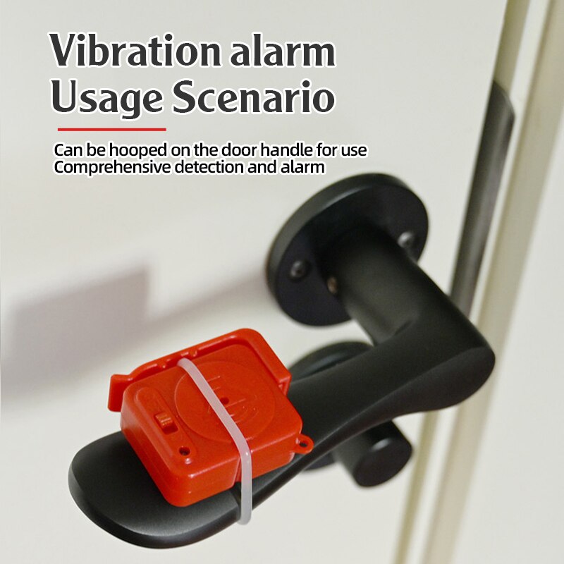 Home Security Door - KERUI 무선 진동 경보 센서 120dB