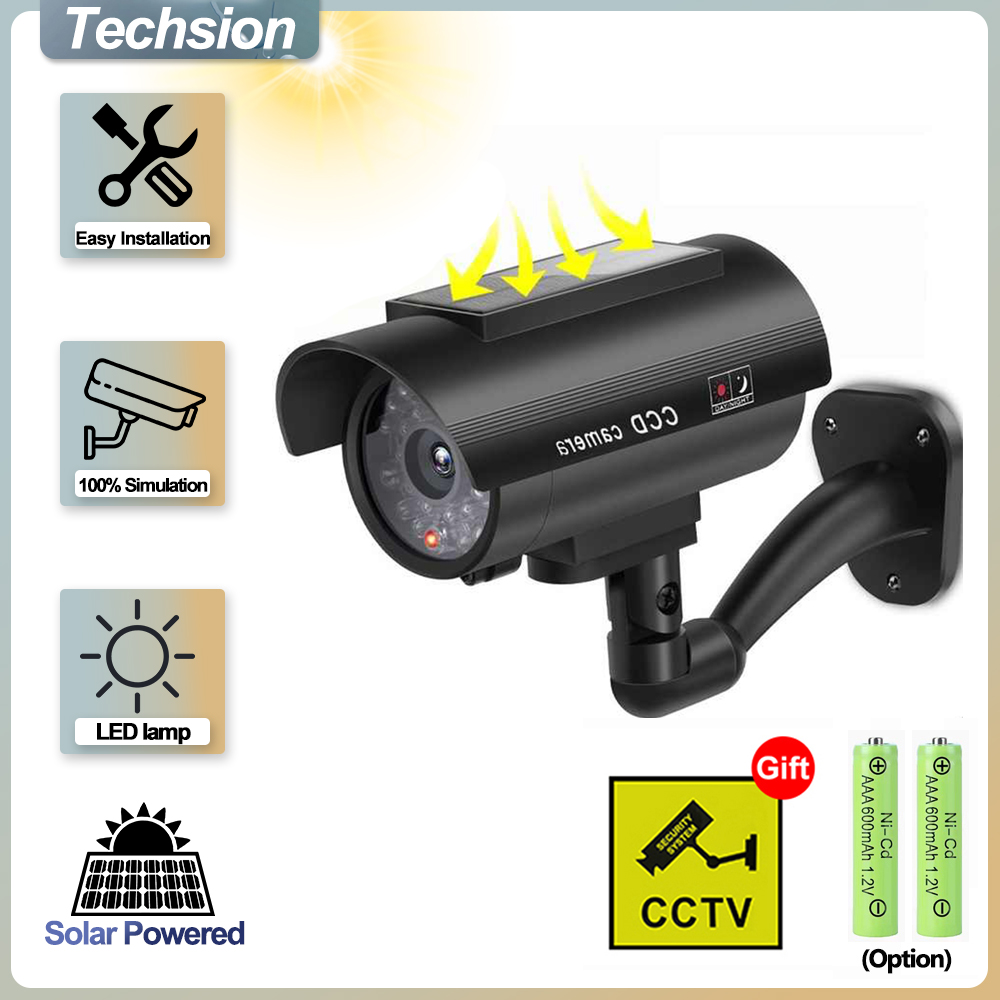 태양전지판 시뮬레이션 감시 카메라, 실외 위조 카메라, - Home Security And Cctv 리뷰 및 가격
