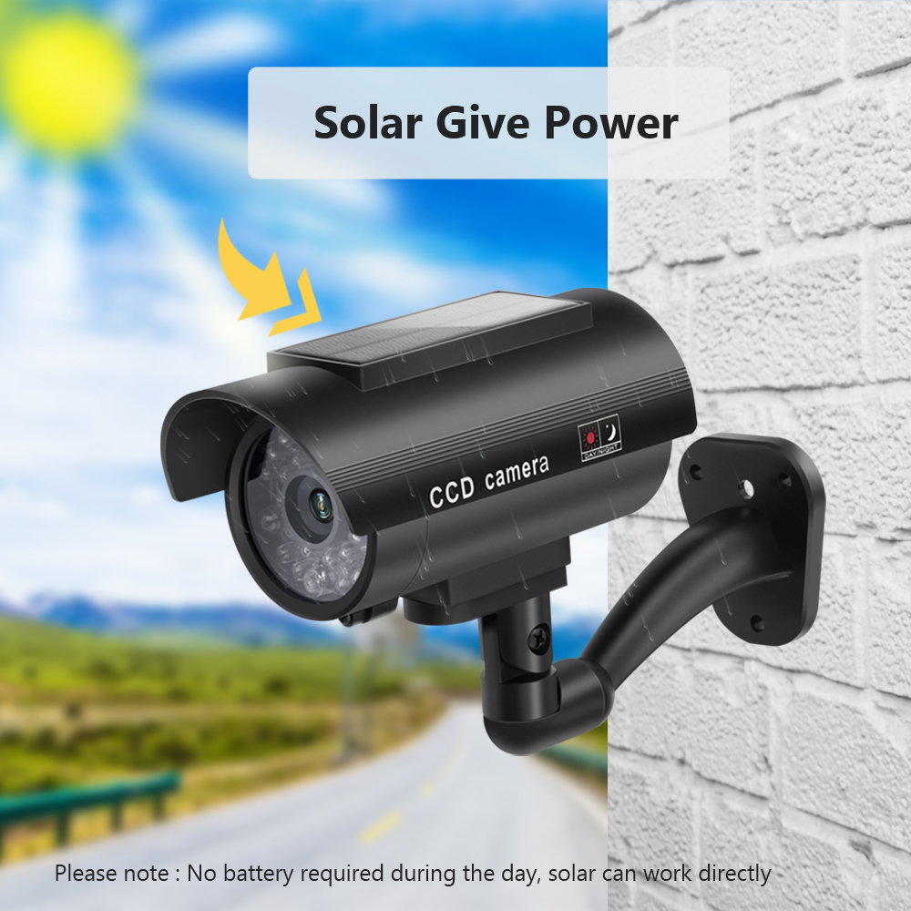 태양전지판 시뮬레이션 감시 카메라, 실외 위조 카메라, - Home Security And Cctv 리뷰 및 가격