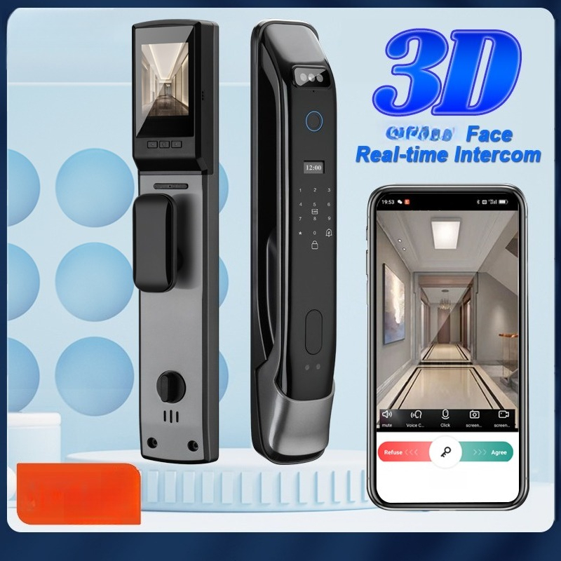 XSDTS DF03 3D 얼굴 인식 와이파이 원격 제어 - Home Security Door 리뷰 및 가격