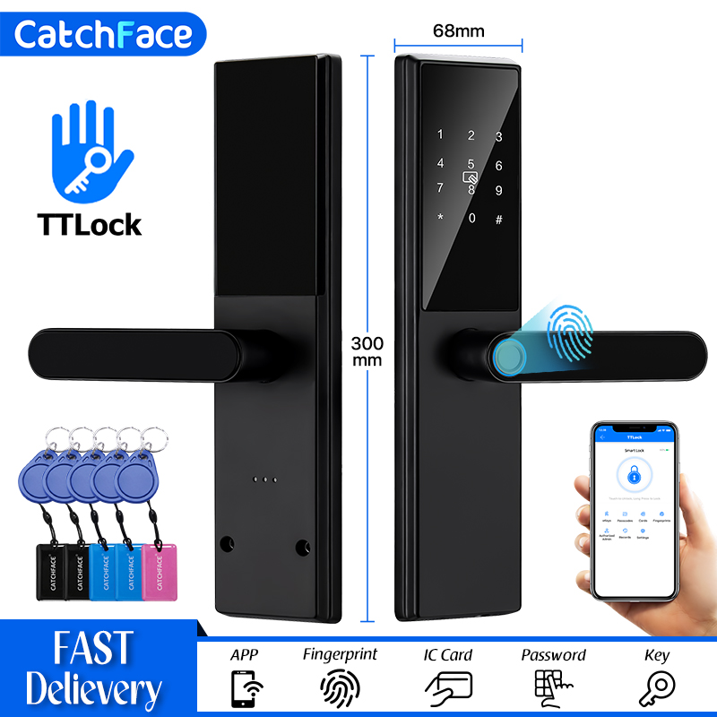 블루투스 지문 도어 잠금 장치 TTLock App 코드 - Home Security Tips 리뷰 및 가격