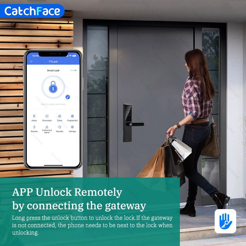 블루투스 지문 도어 잠금 장치 TTLock App 코드 - Home Security Tips 리뷰 및 가격