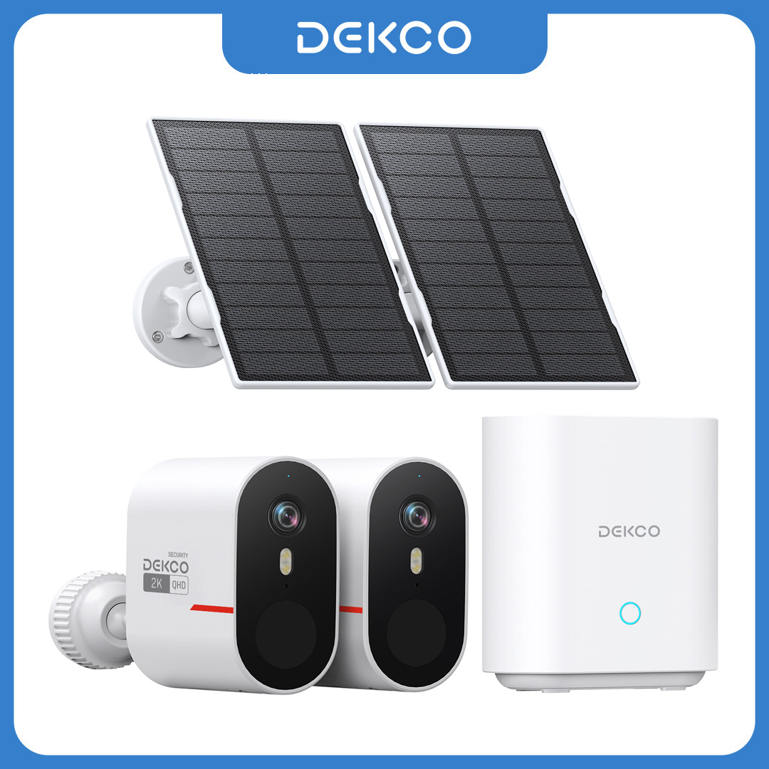 덱코 3MP WiFi 태양광 카메라 시스템 2채널 키트 - Home Security Kit With Camera 리뷰 및 가격