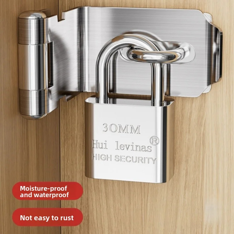 스테인리스 스틸 패드락 해스프 도어 클라스프 락 90도 - Home Security Tapo 리뷰 및 가격