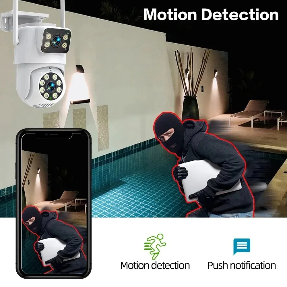 10채널 CCTV 보안 4K 듀얼 렌즈 PTZ 카메라  - Home Security Kit With Camera 리뷰 및 가격