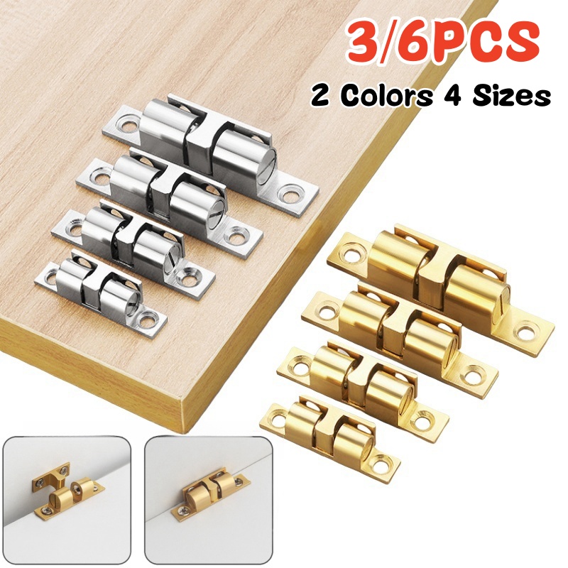 3/6pcs 캐비닛 옷장 도어 볼 캐치, 황동 더블 롤 - Home Security Tapo 리뷰 및 가격