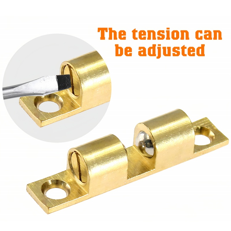3/6pcs 캐비닛 옷장 도어 볼 캐치, 황동 더블 롤 - Home Security Tapo 리뷰 및 가격