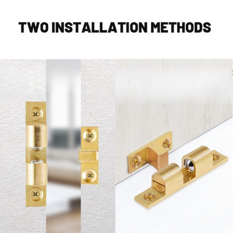 3/6pcs 캐비닛 옷장 도어 볼 캐치, 황동 더블 롤 - Home Security Tapo 리뷰 및 가격