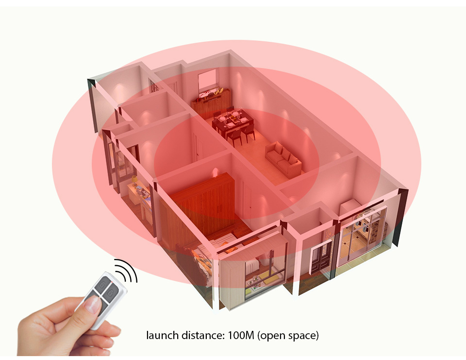 RC531 무선 휴대용 원격 제어 4 버튼 키체인 WI - Home Security Tips 리뷰 및 가격