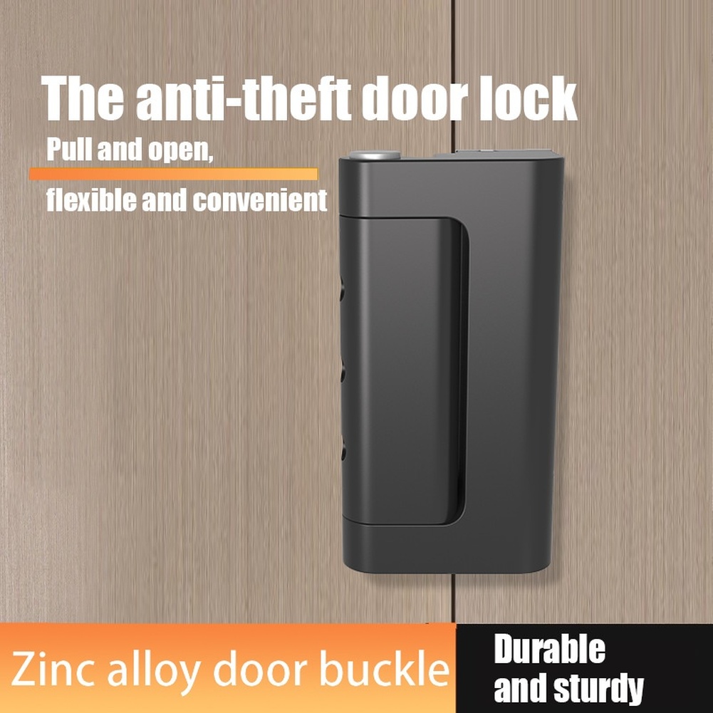 1pc 아연 합금 도난 방지 도어 래치 버클 잠금 장치 - Home Security Door 리뷰 및 가격