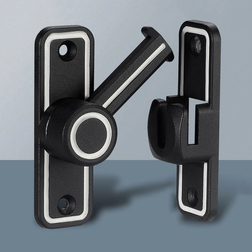 슬라이딩 잠금용 블랙 야광 헛간 문짝 래치 잠금 장치, - Home Security Tapo 리뷰 및 가격