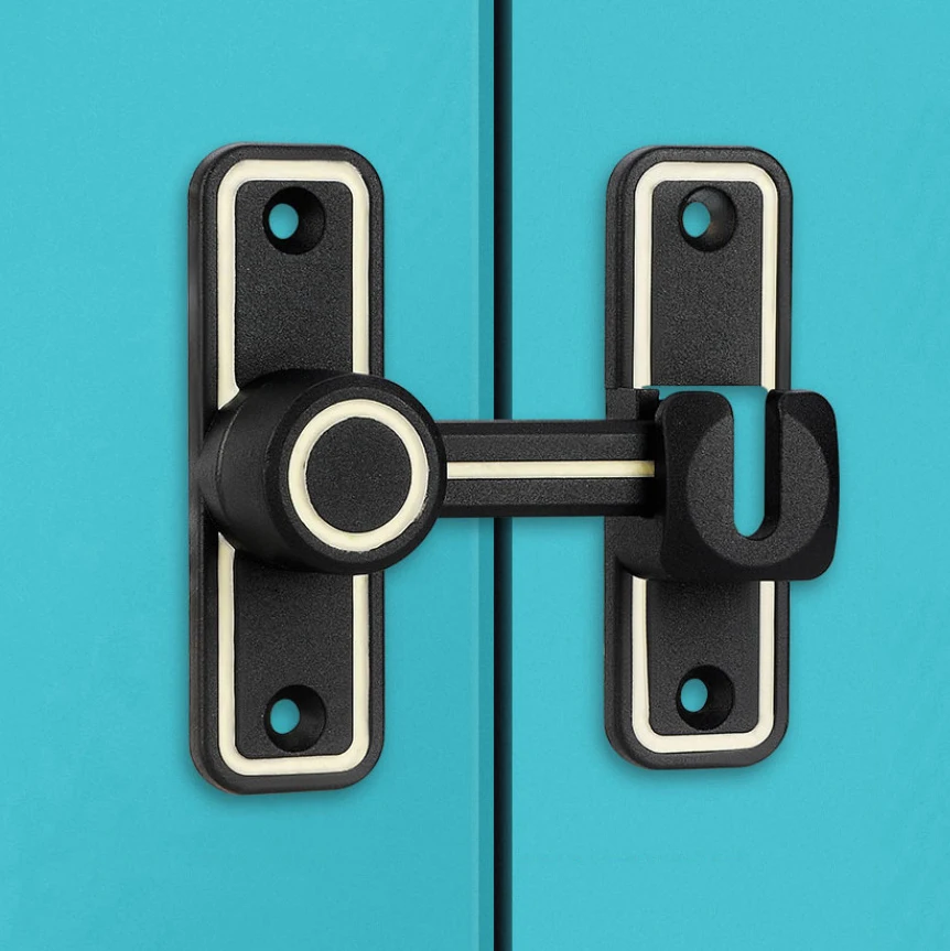 슬라이딩 잠금용 블랙 야광 헛간 문짝 래치 잠금 장치, - Home Security Tapo 리뷰 및 가격