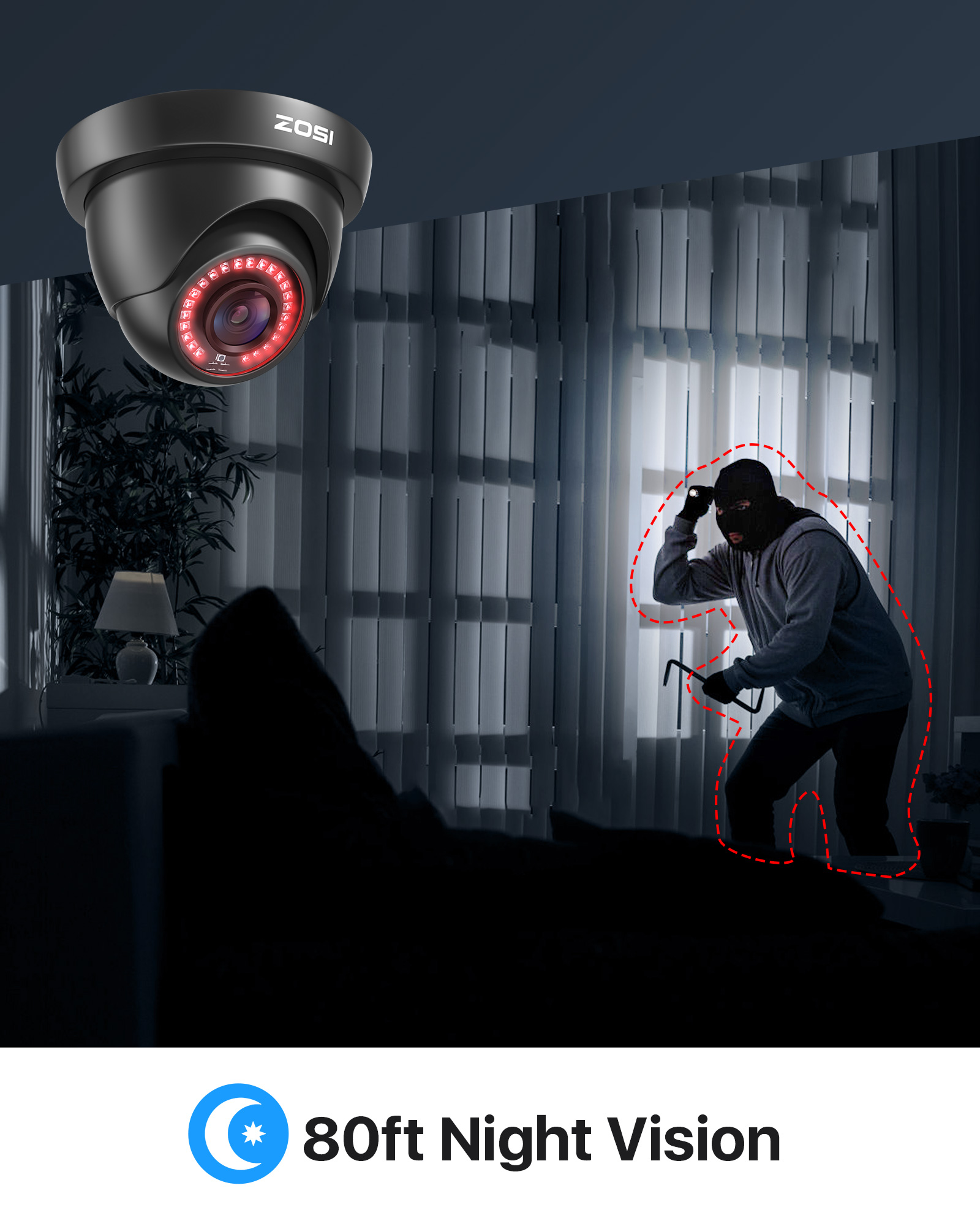 ZOSI 2.0MP HD 1080P CCTV 보안 카메 - Home Security Kit With Camera 리뷰 및 가격