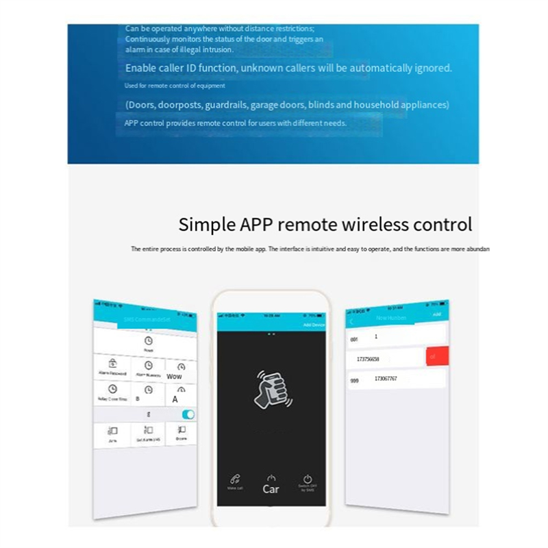 B04C-RTU5024 GSM 도어 오프너 릴레이 무선 - Home Security Door 리뷰 및 가격