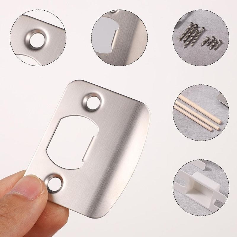 도어 스트라이크 플레이트 세트 우아한 도어 잠금 래치  - Home Security Door 리뷰 및 가격