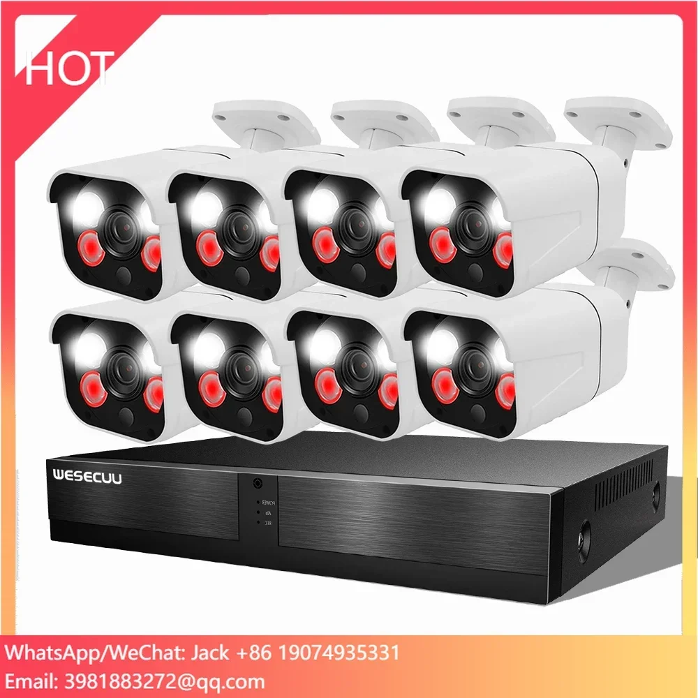 제조업체 5MP 4K 8MP 4/8/16채널 HD AI - Home Security Kit With Camera 리뷰 및 가격