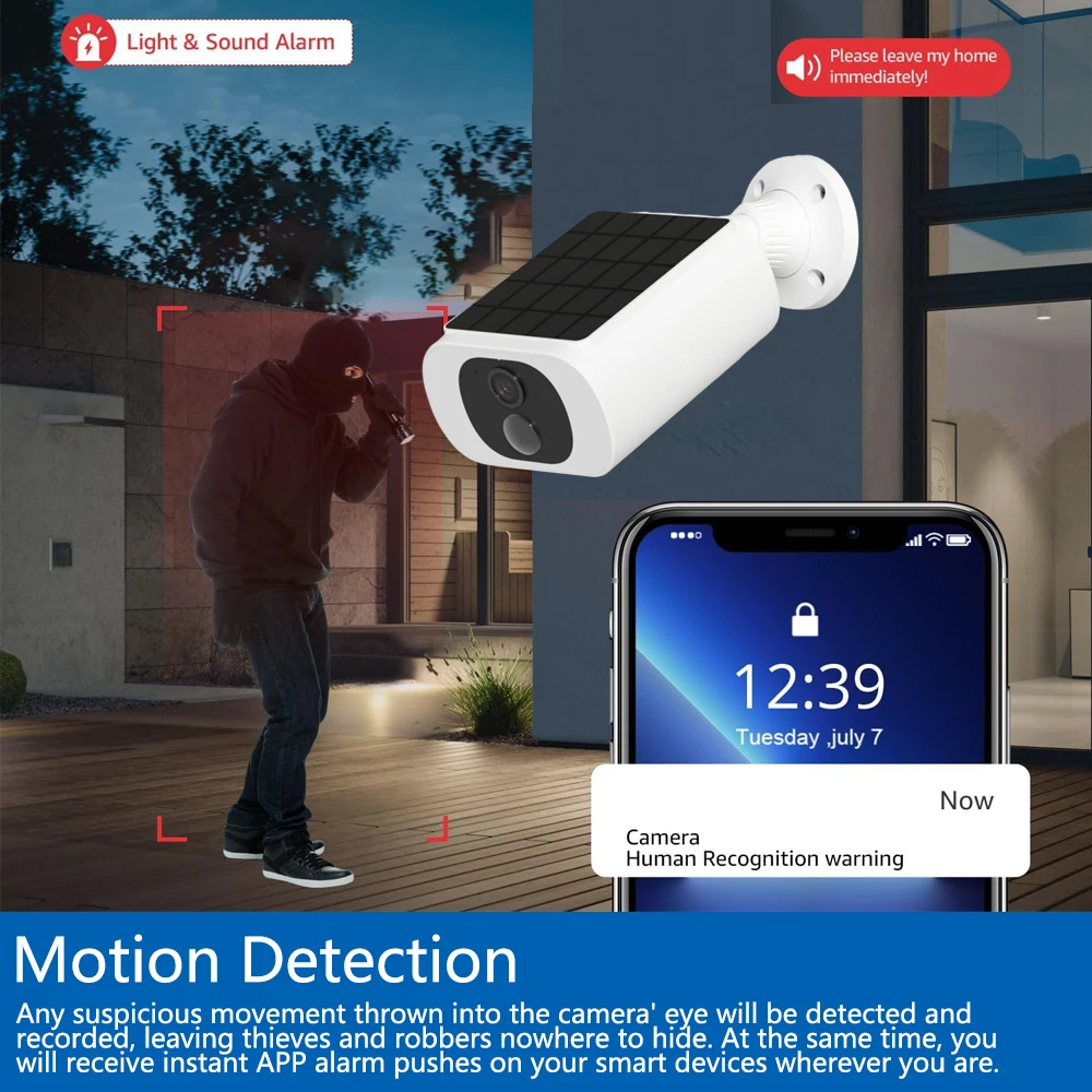 Tuya 5MP 태양광 보안 카메라 가정용 무선 야외  - Home Security Tips 리뷰 및 가격