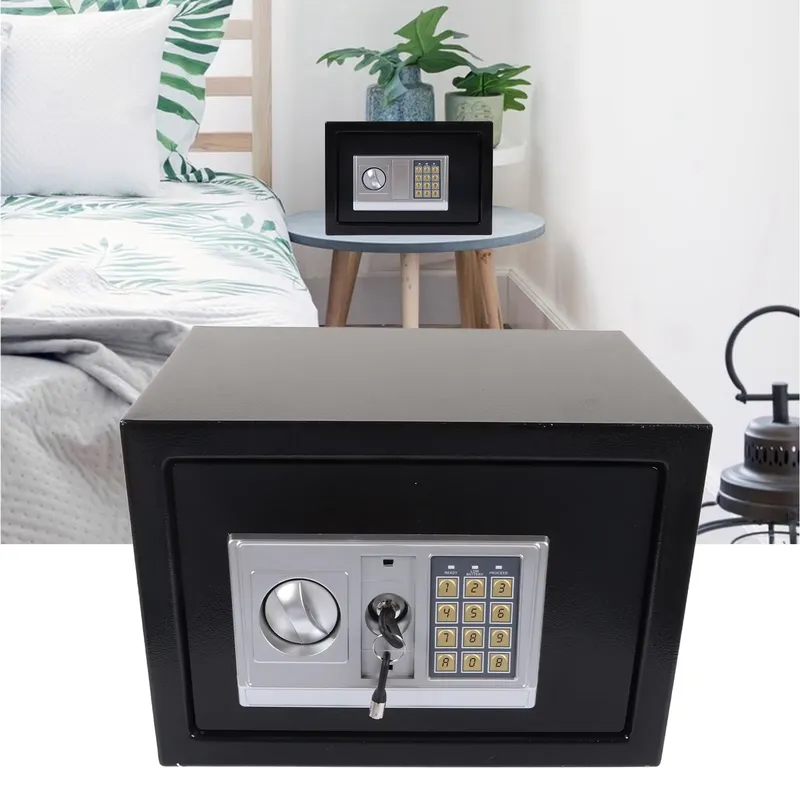 미국식 디지털 금고 비밀번호 및 키 잠금해제 전자 금고 - Home Security Electronics 리뷰 및 가격