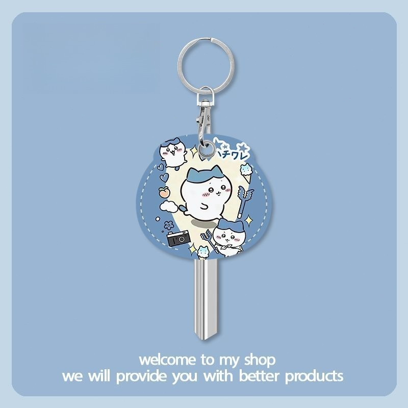 치이카와 귀여운 만화 하치와레 키 보호 세트 도어락 키 - Home Security Door 리뷰 및 가격