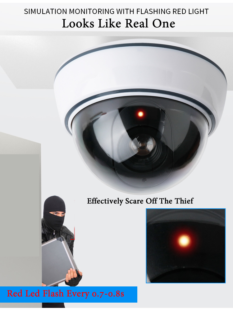 크리 에이 티브 블랙/화이트 가짜 돔 카메라 시뮬레이션 - Home Security Tips 리뷰 및 가격